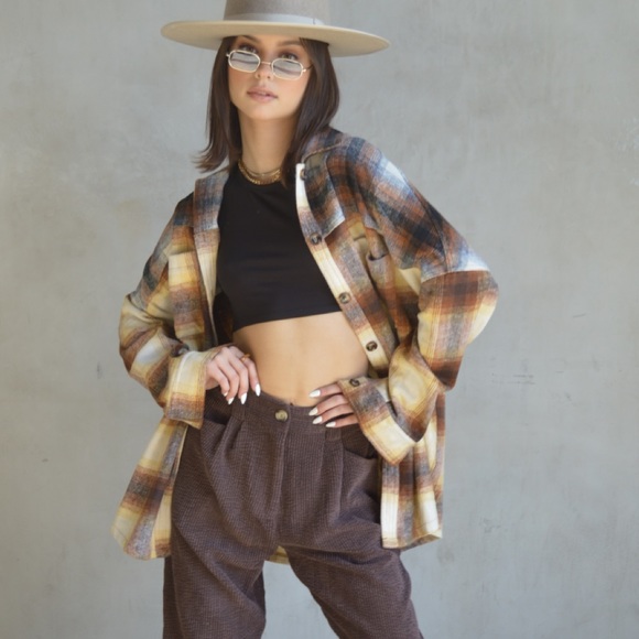 Lake Tahoe Flannel Button Up Jacket - Picture 2 of 10